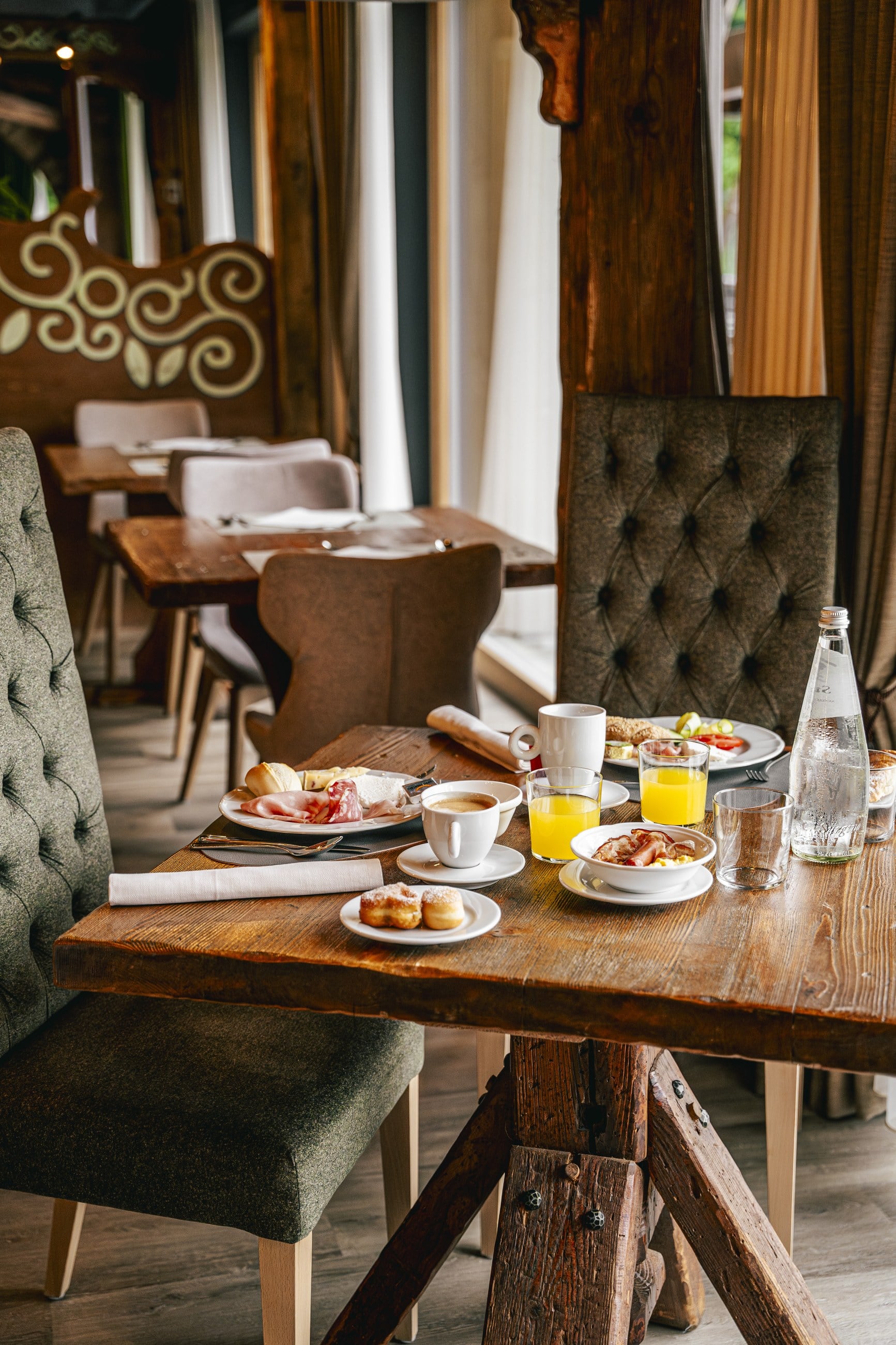Sala colazione panoramica dell’Hotel Garden