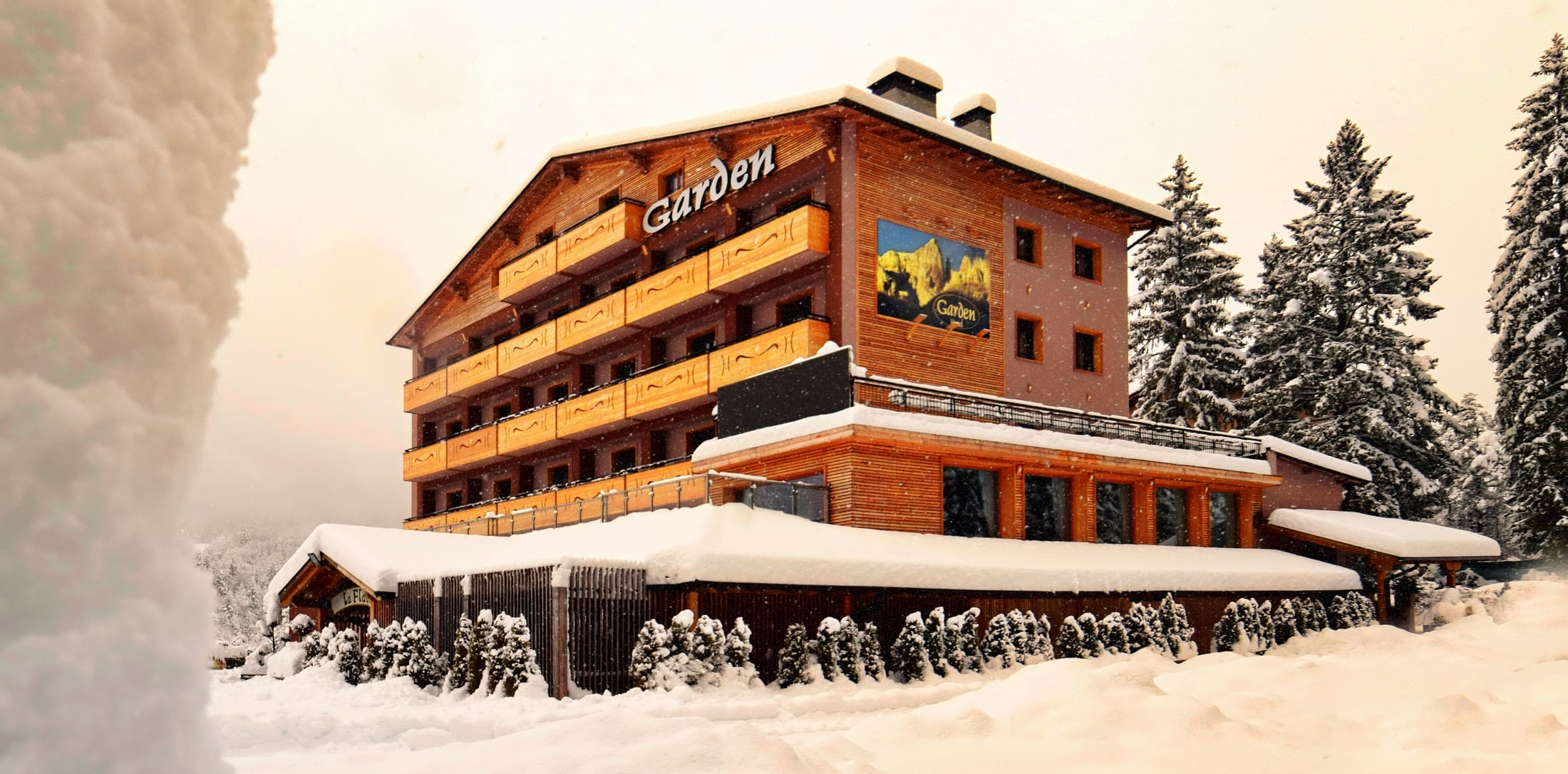 Hotel Garden ad Andalo in inverno