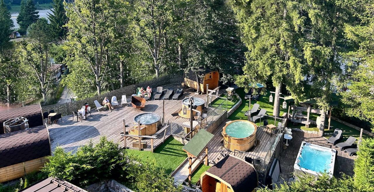Nordic Wellness outdoor dell’Hotel Garden